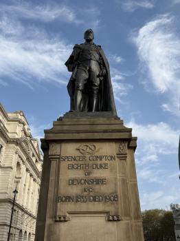 Spencer Compton Cavendish (1833-1908) (Statue) (London)